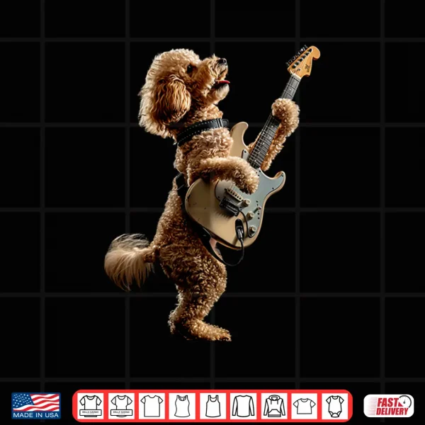 Design Poodle Guitar Shirt
