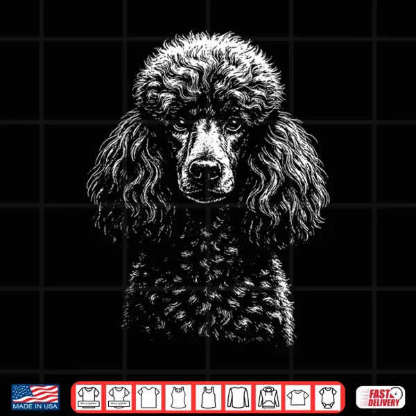 Design Poodle Illustration Shirt