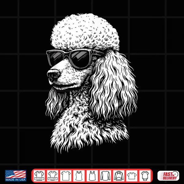 Design Poodle Sunglasses Shirt