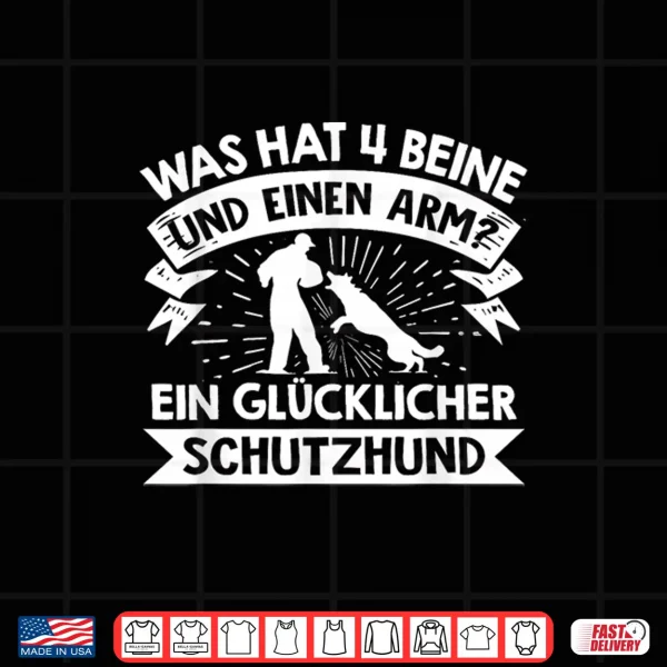 Design Protective Dog German Shepherd Funny Saying Dog Hund Sport Shirt