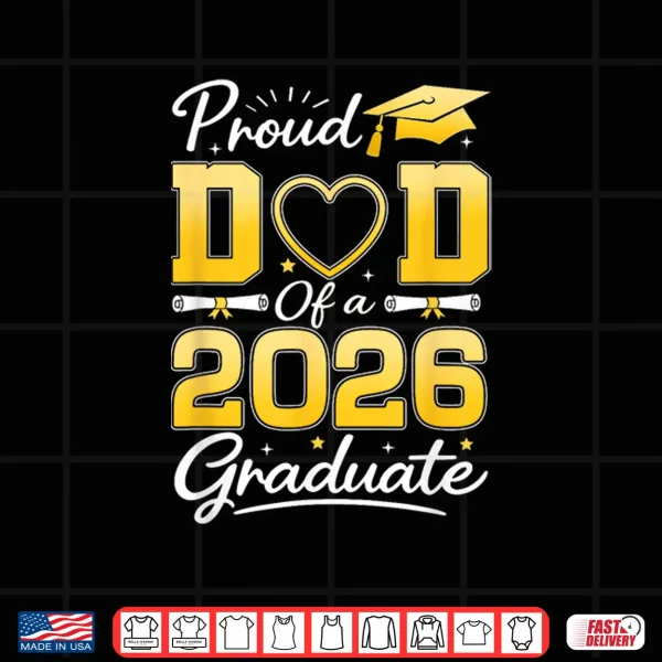Design Proud Graduate Senior Grad Party Shirt