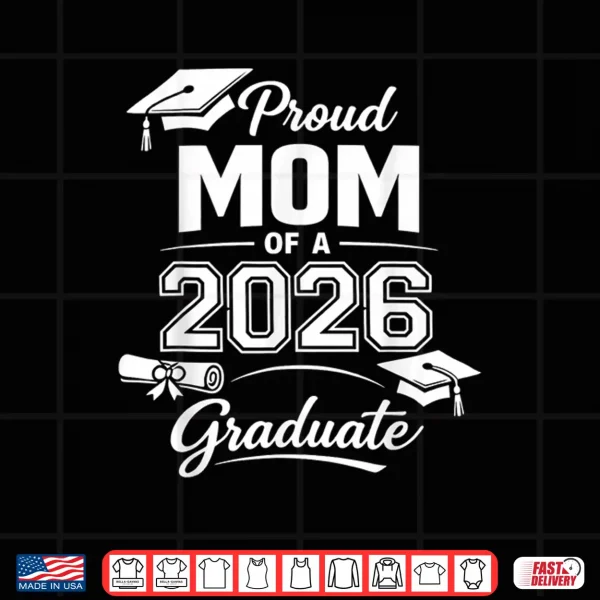 Design Proud Relative Of 2026 Graduate Senior Class Of 2026 Shirt