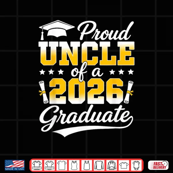 Design Proud Relative Of A 2026 Graduate Class Of 2026 Graduation Shirt