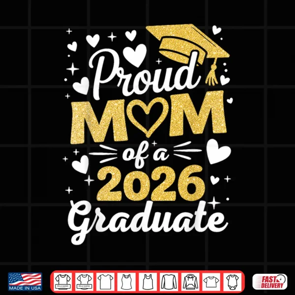 Design Proud Relative Of A 2026 Graduate Senior 2026 Grad Family Shirt