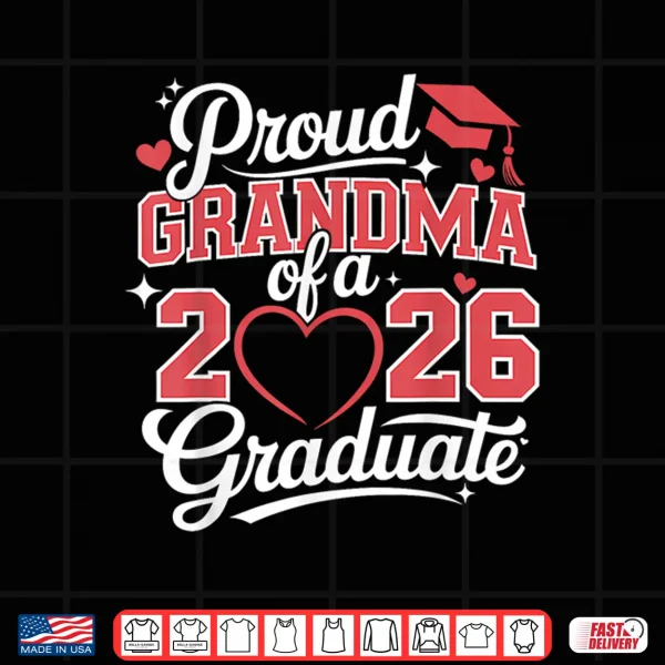 Design Proud Relative Of A 2026 Graduate Senior Graduation Shirt