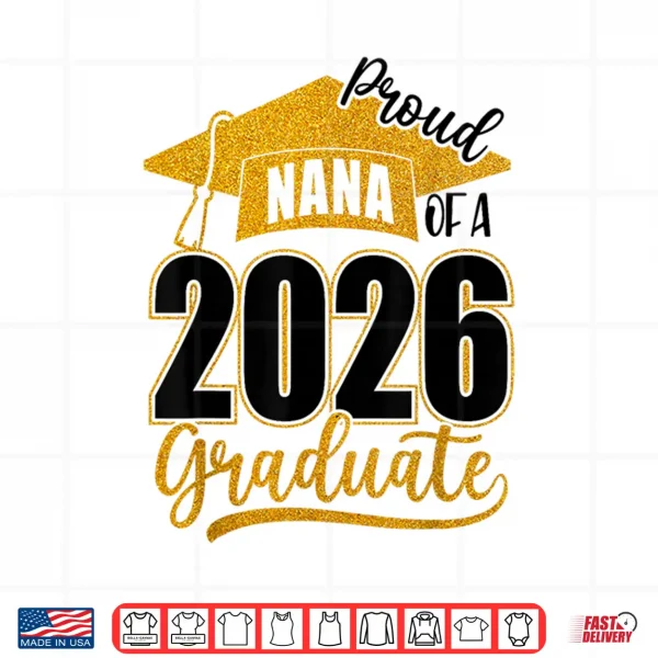 Design Proud Relative Of A 2026 Senior Class Of 2026 Graduation Shirt