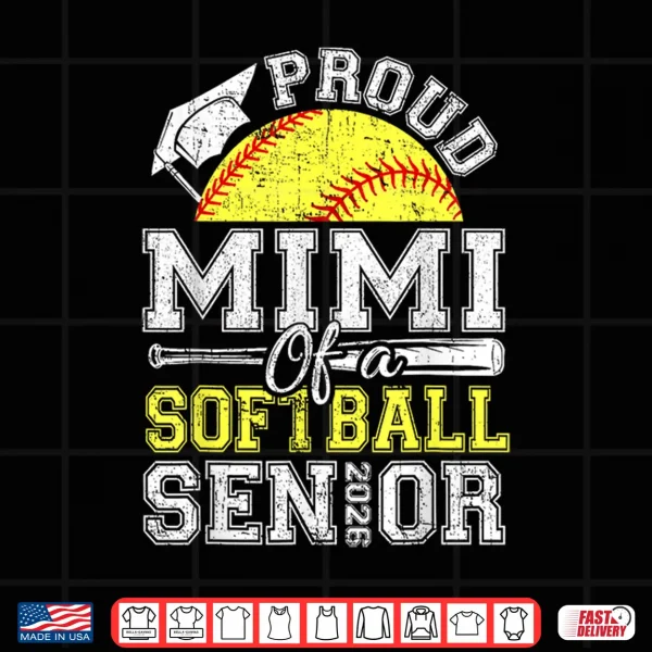 Design Proud Relative Of A 2026 Senior Softball Graduate Shirt