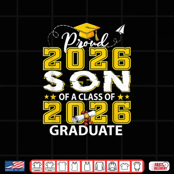 Design Proud Relative Of A Class Of 2026 Graduate Family Shirt