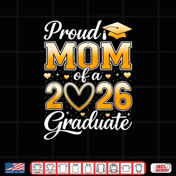 Design Proud Relative Of A Class Of 2026 Graduate Graduation Party Shirt