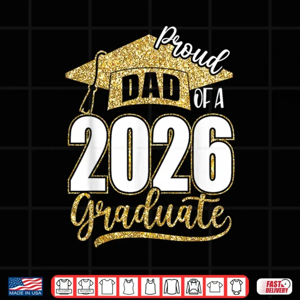 Design Proud Senior Class Of 2026 Graduation Shirt