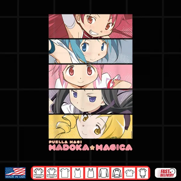 Design Puella Magi Madoka Co Anime Panels Shirt
