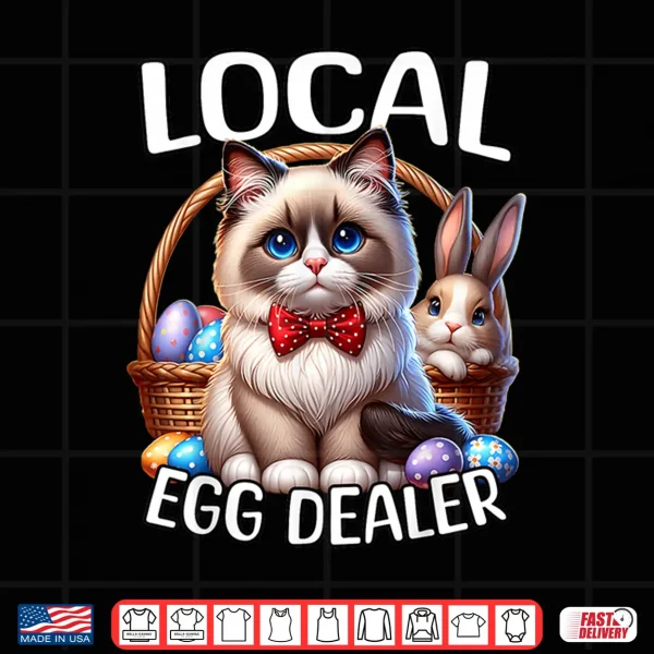 Design Ragdoll Cat Easter with Cute Ragdoll Cat Shirt
