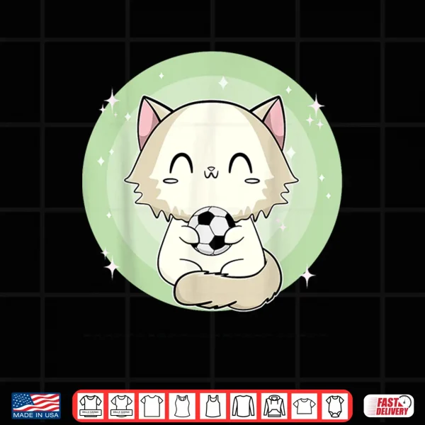 Design Ragdoll Cat With Soccer Shirt
