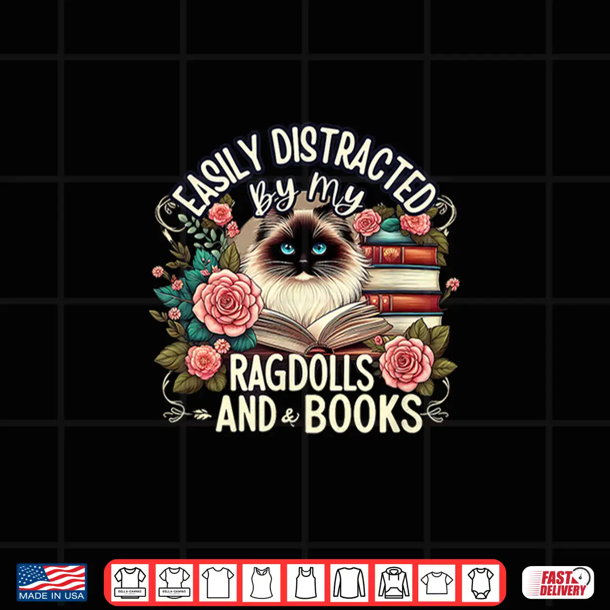 Ragdoll Lover Ragdoll Cat Ragdolls And Books Shirt Ragdoll Lover Ragdoll Cat Ragdolls And Books Shirt