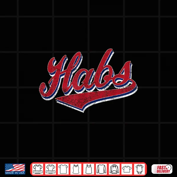 Design Retro Habs Shirt