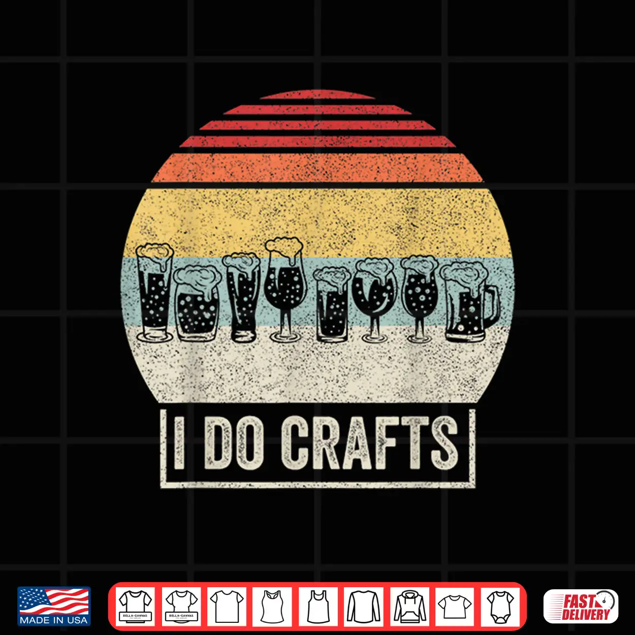 Retro Vintage I Do Crafts Home Brew Craft Beer Shirt Retro Vintage I Do Crafts Home Brew Craft Beer Shirt