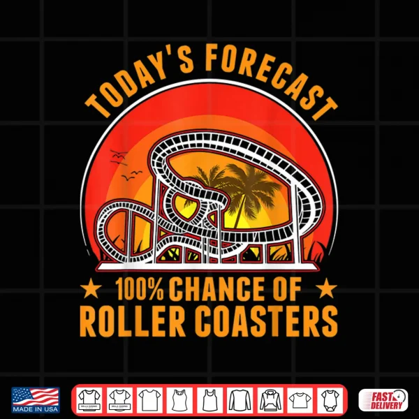 Design Roller Coaster Amusement Park Shirt