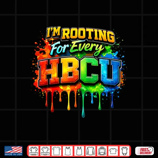 Rooting For Every Hbcu Black History Costume Afrocentric Shirt 4 Design Rooting for Every HBCU Black History Costume Afrocentric Shirt