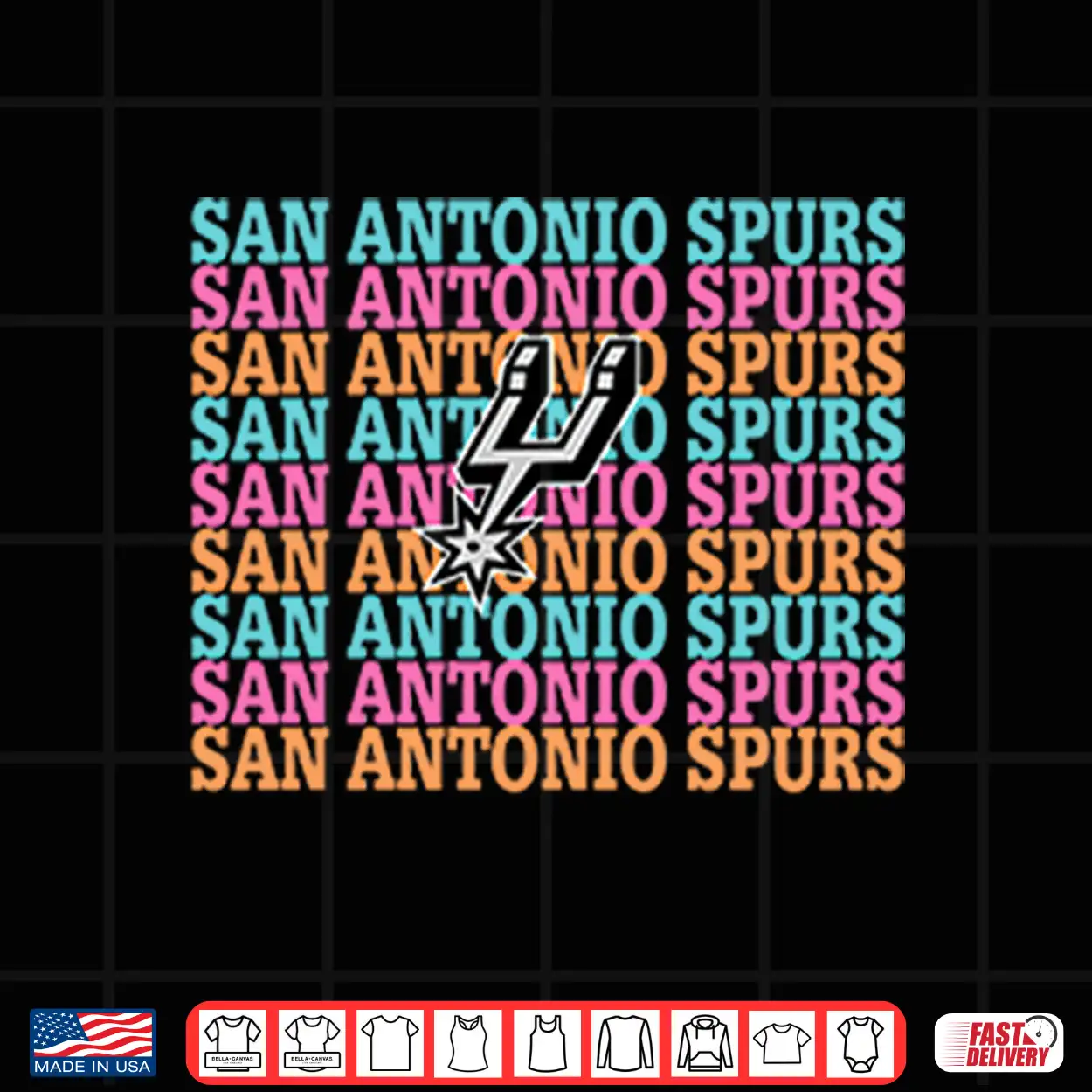 San Antonio Spurs Fan Shirt San Antonio Spurs Fan Shirt