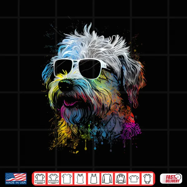 Design Schnoodle walking dog fans poodle schnauzer dogs Shirt