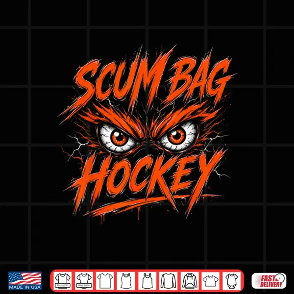 Design Scumbag Vintage Hockey Funny for Men Women Shirt