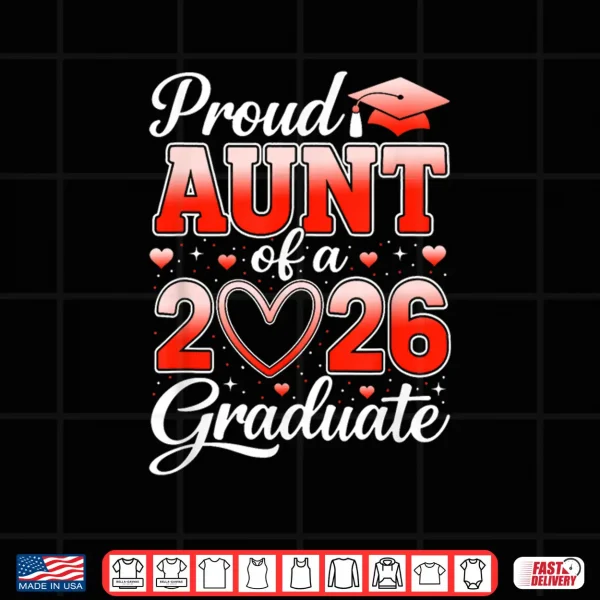 Design Senior 2026 Graduation Proud Relative Of A 2026 Graduate Shirt