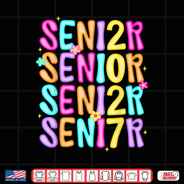 Design Senior 2027 Class Of 2027 Seniors Graduation 2027 Senior 27 Shirt