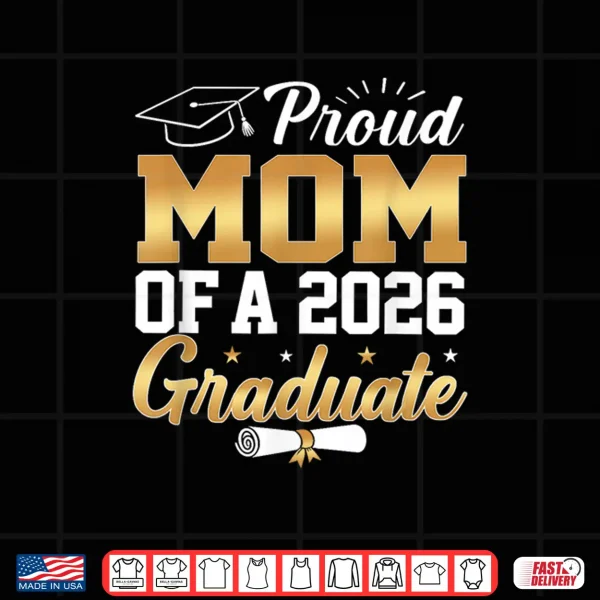 Design Senior Graduation 2026 Proud Relative Of A Class Of 2026 Graduate Shirt