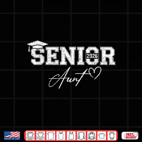 Design Senior Relative Class Of 2026 Graduate Graduation Shirt