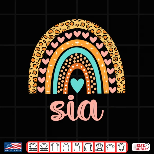 Design Sia Shirt Sia Name Birthday Shirt Gift Performance Shirt