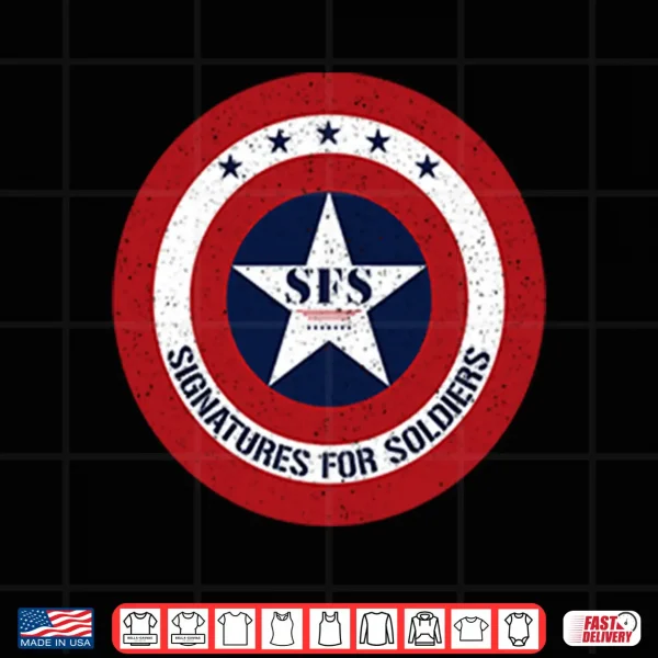 Signatures For Soldiers Shirt 4 Design Signatures For Soldiers Shirt