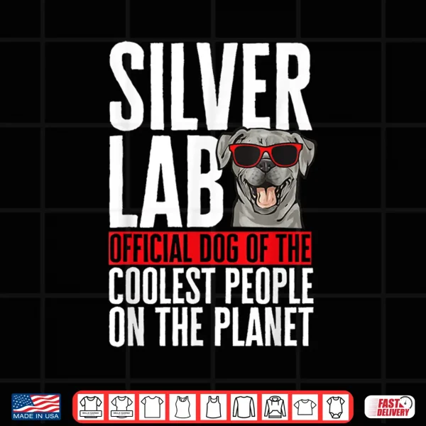 Design Silver Labrador Retriever Silver Lab Shirt