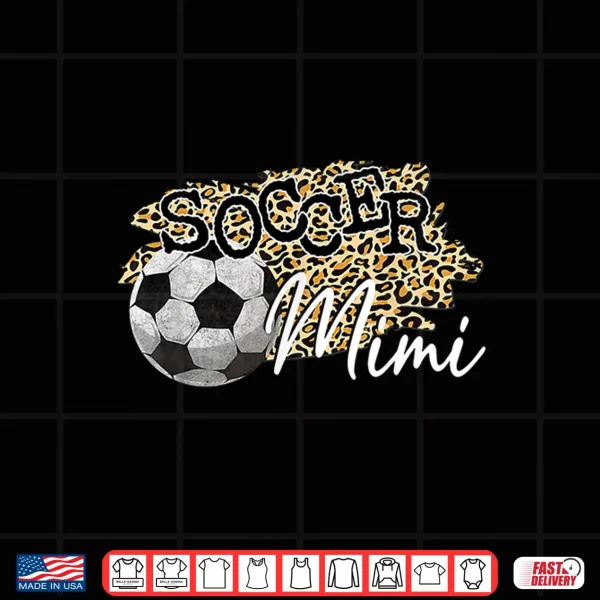 Design Soccer Mimi Leopard Soccer Mimi Shirt