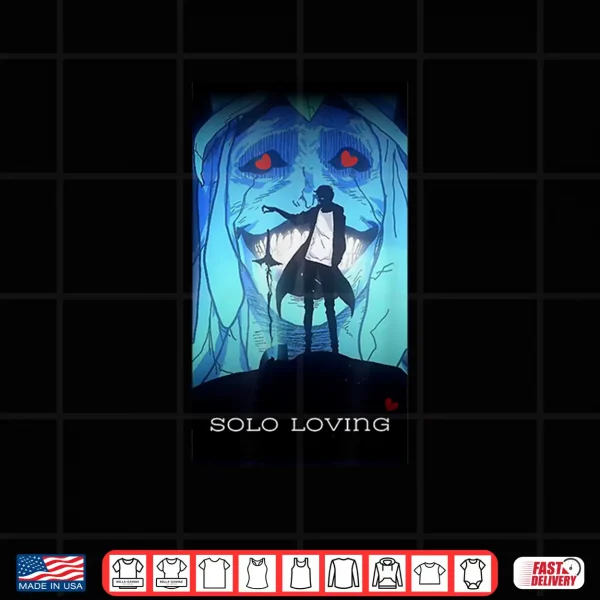 Design Solo Loving Anime Tee for Japanese Cartoon Lovers Shirt