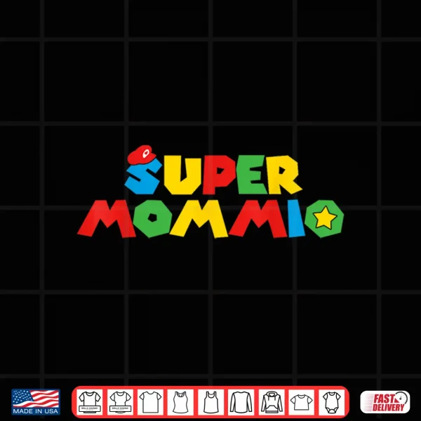 Super Gamer Mom Unleashed Celebrating Motherly Powers Shirt 4 Design Super Gamer Mom Unleashed Celebrating Motherly Powers Shirt