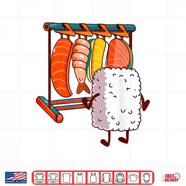 Design Sushi Japanese Food Sushi Wardrobe Anime Sushi Wardrobe Shirt