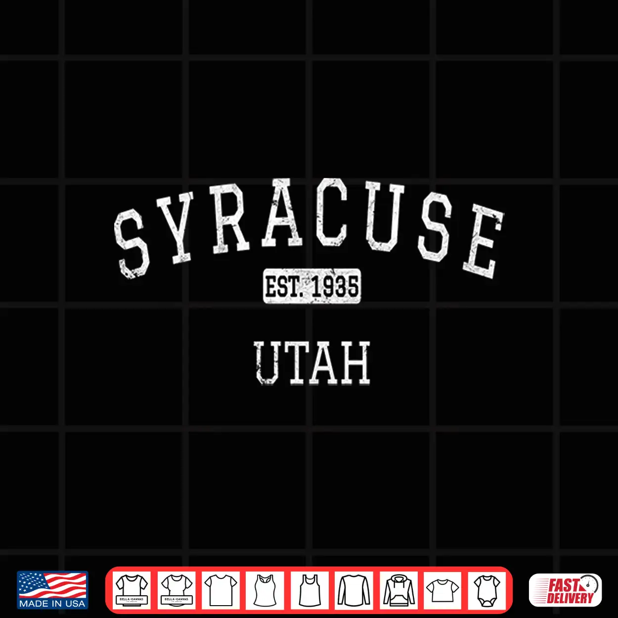 Syracuse Utah Ut Vintage Performance Shirt Syracuse Utah Ut Vintage Performance Shirt