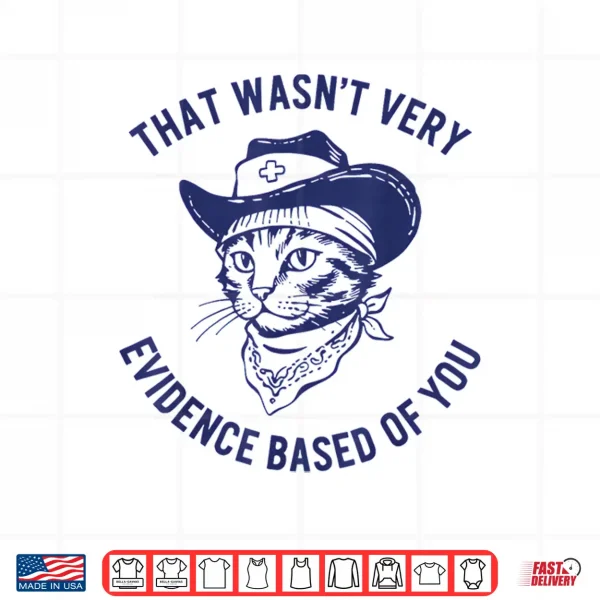 Design That Wasnt Very Evidence Based of You Cat Cow Retro Funny Shirt