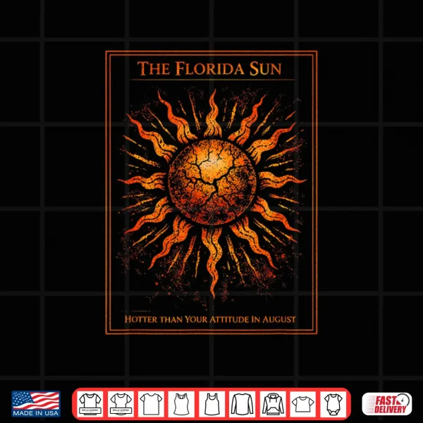 Design The Florida Sun Tarot Card Summer Shirt