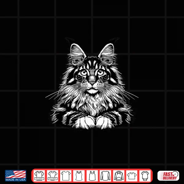 Design The Maine Coon Cat Shirt