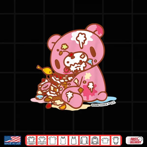 Design The Naughty Grizzly Junk Food Feast Anime Shirt