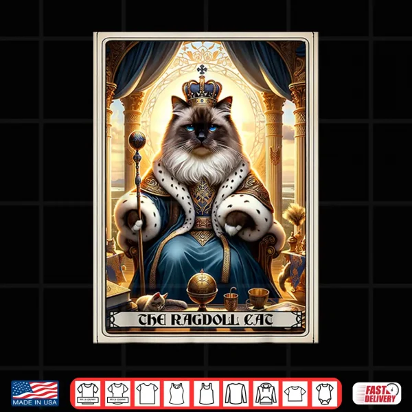 Design The Ragdoll Cat Tarot Card Cat Shirt
