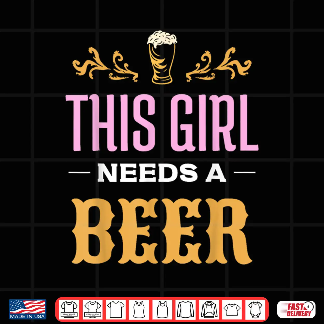 This Girl Needs A Beer Beers Humor Drink Pun Beer Shirt This Girl Needs A Beer Beers Humor Drink Pun Beer Shirt