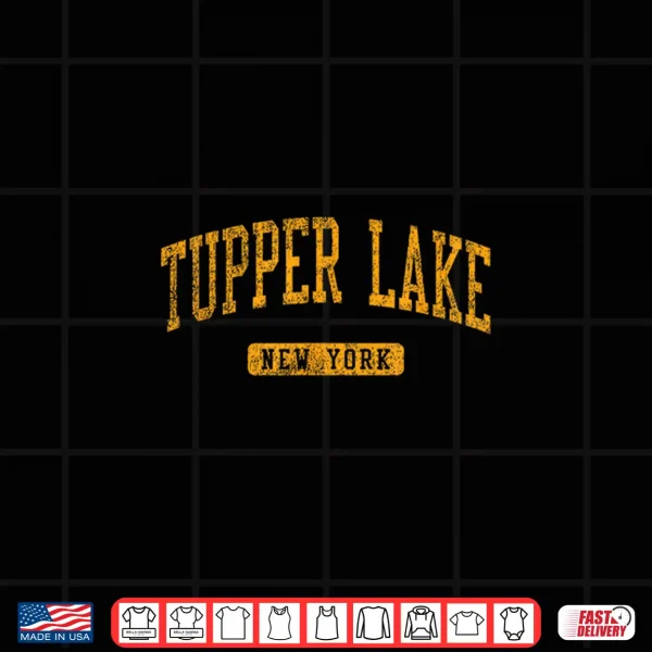 Tupper Lake Ny Vintage Athletic Sports Design Jg3 Shirt 4 Design Tupper Lake NY Vintage Athletic Sports Design JG3 Shirt