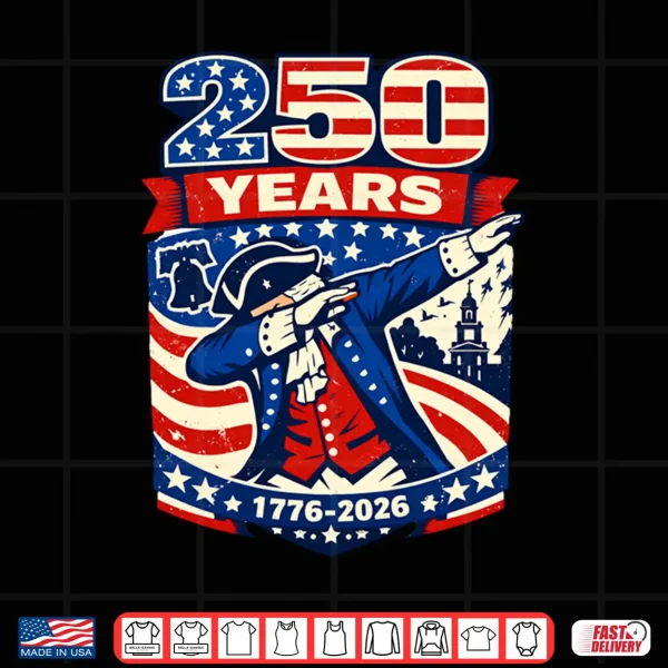 Design USA Anniversary Dabbing Uncle Sam 250th America 4th July Performance Shirt