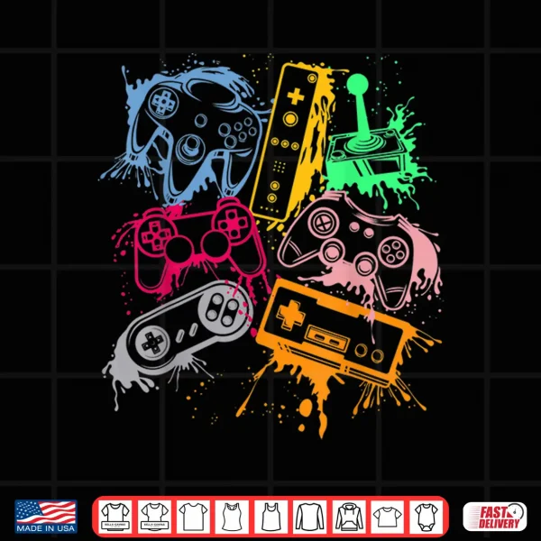 Design Video Game Console Controllers For The Competitive Gamer Shirt
