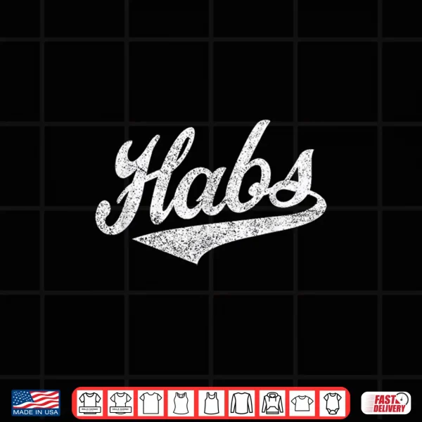 Design Vintage Habs Shirt