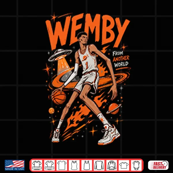 Wemby From Another World Shirt 4 Design Wemby From Another World Shirt