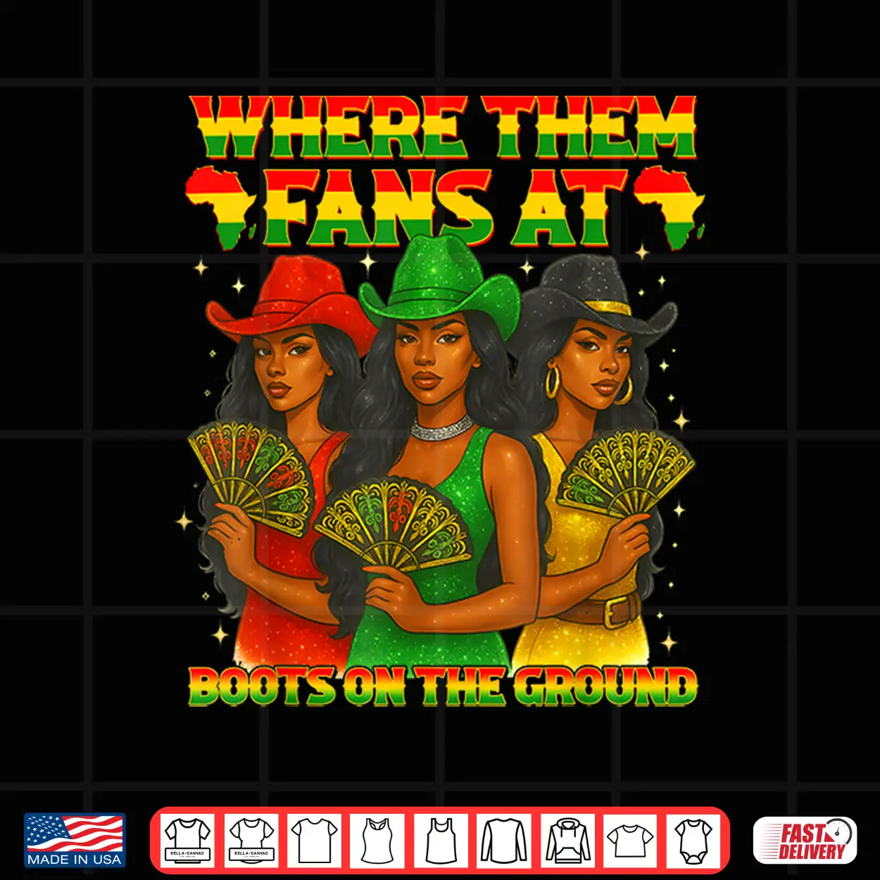 Where Them Fan At Boots On The Ground Black Western Cowgirl Shirt Where Them Fan At Boots On The Ground Black Western Cowgirl Shirt