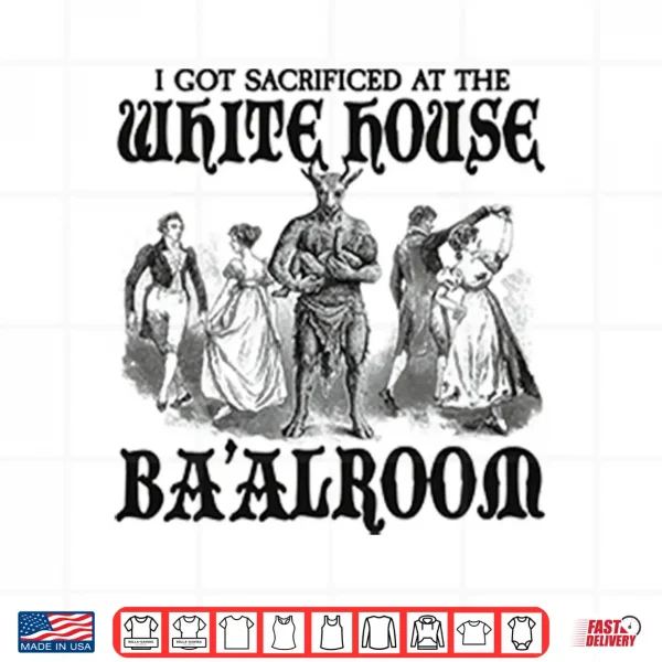 Design White House Ballroom Event Shirt